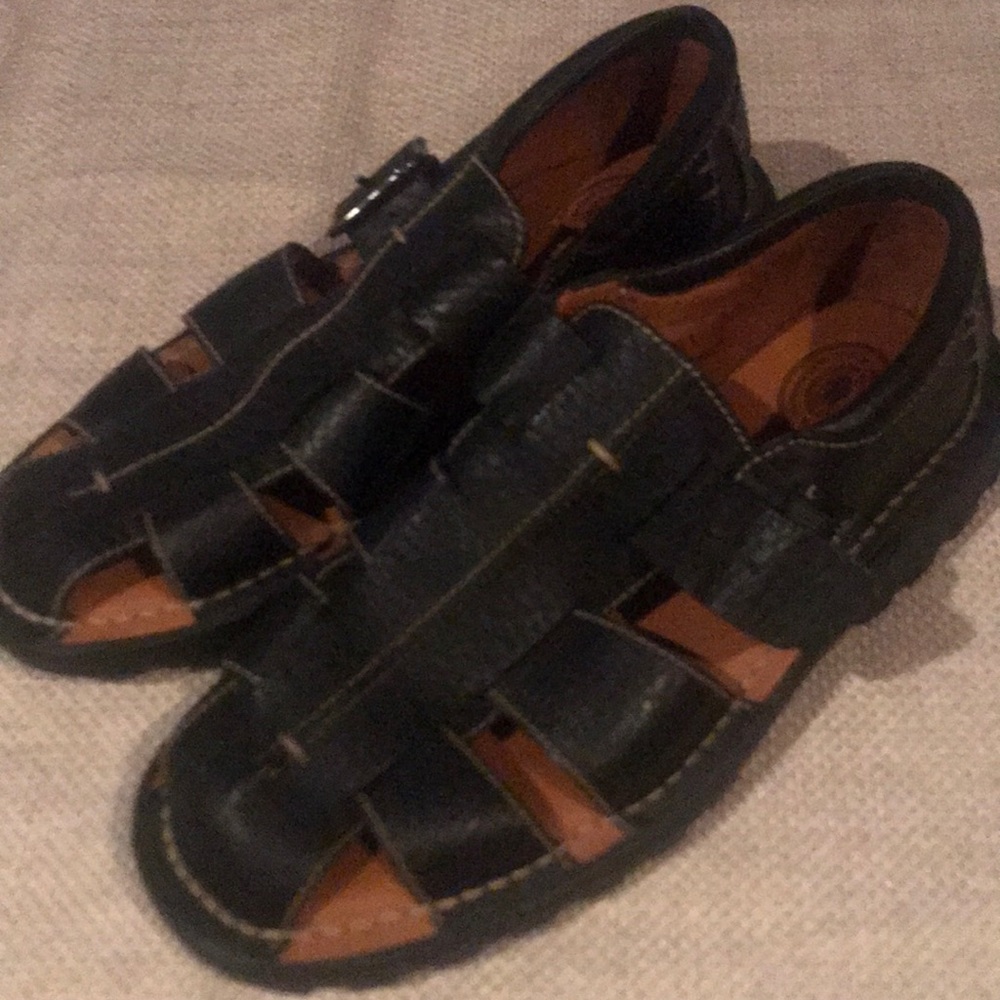 Casual leather shoes